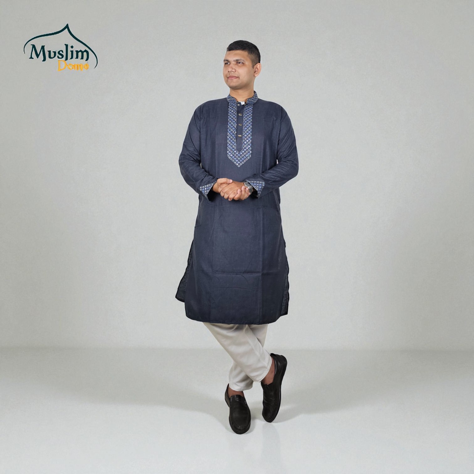 প্রিমিয়াম পাঞ্জাবি – নেভি ব্লু